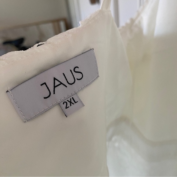Jaus Liana MIDI Dress, white, size 2XL (size 12) - Picture 6 of 8
